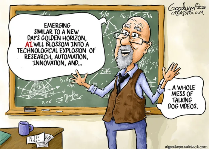 Editorial cartoon for Sept. 1, 2026